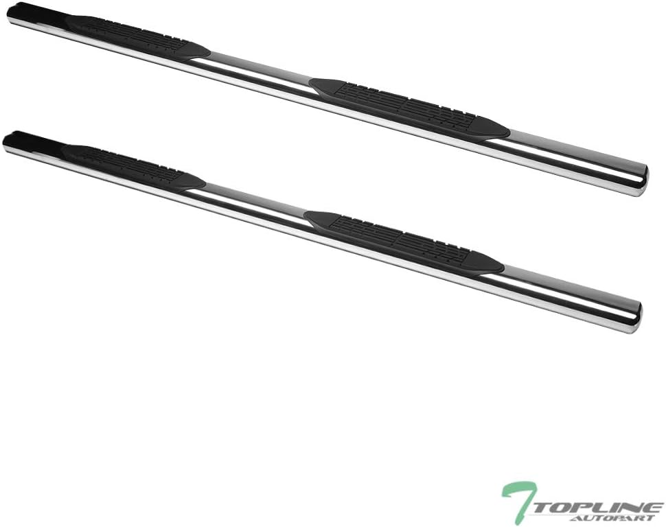 Oval Polished Stainless Steel Side Step Nerf Bars Rail Running Boards For Dodge Ram 1500 Crew Cab Y906