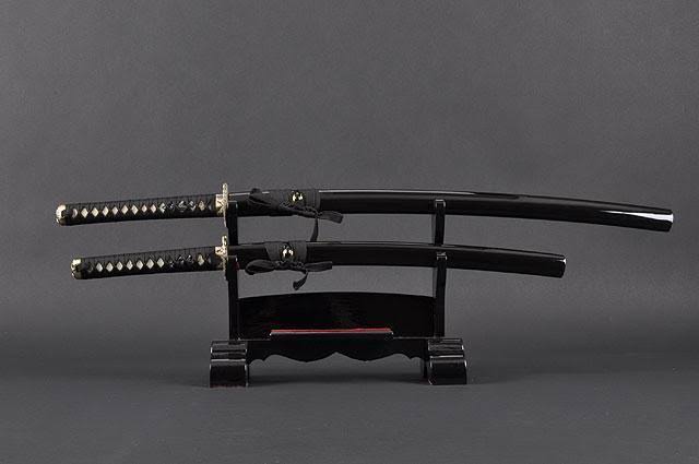 Handmade Japanese Samurai Katana & Wakizashi Swords Y95942