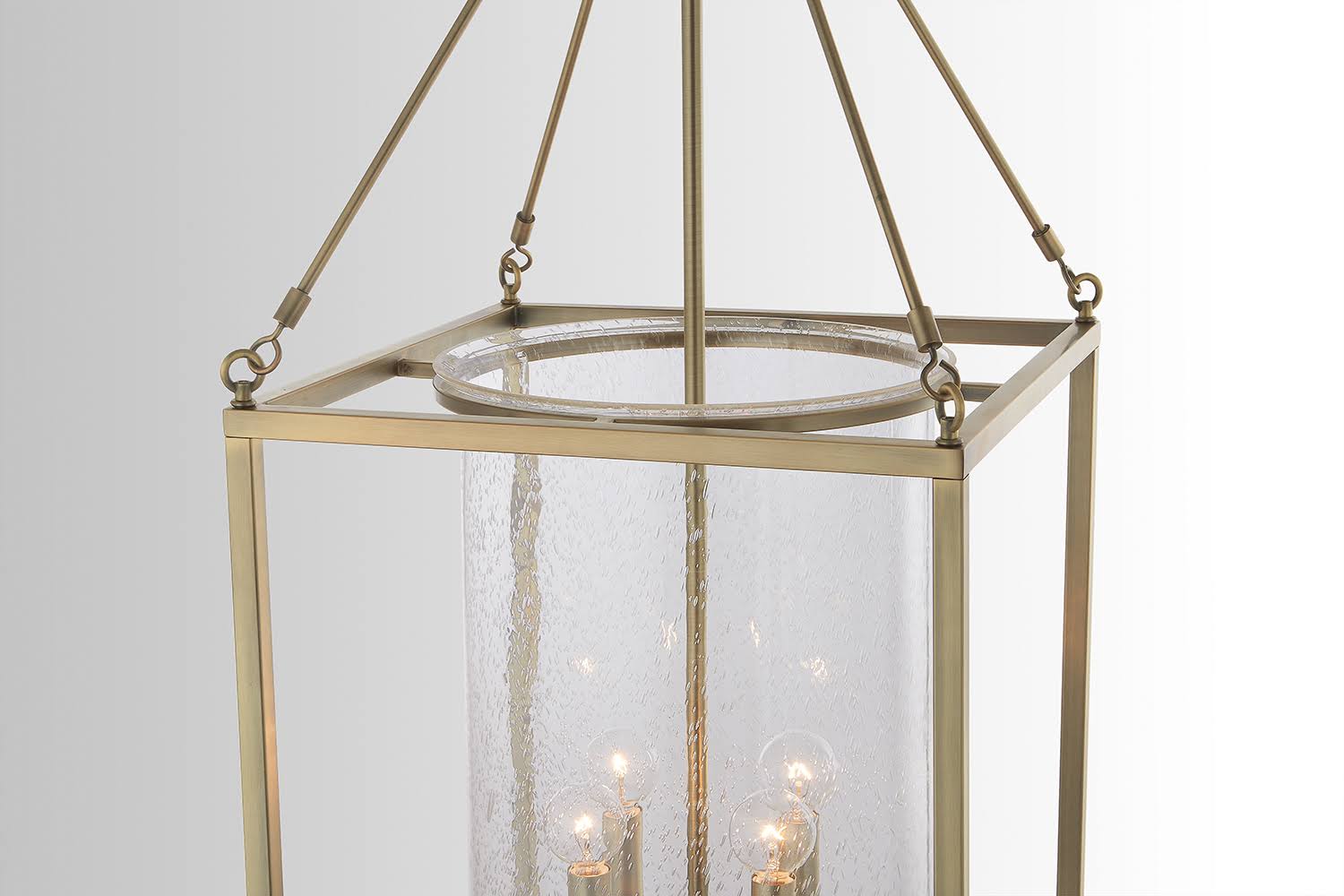4 Light Foyer Aged Brass H6716