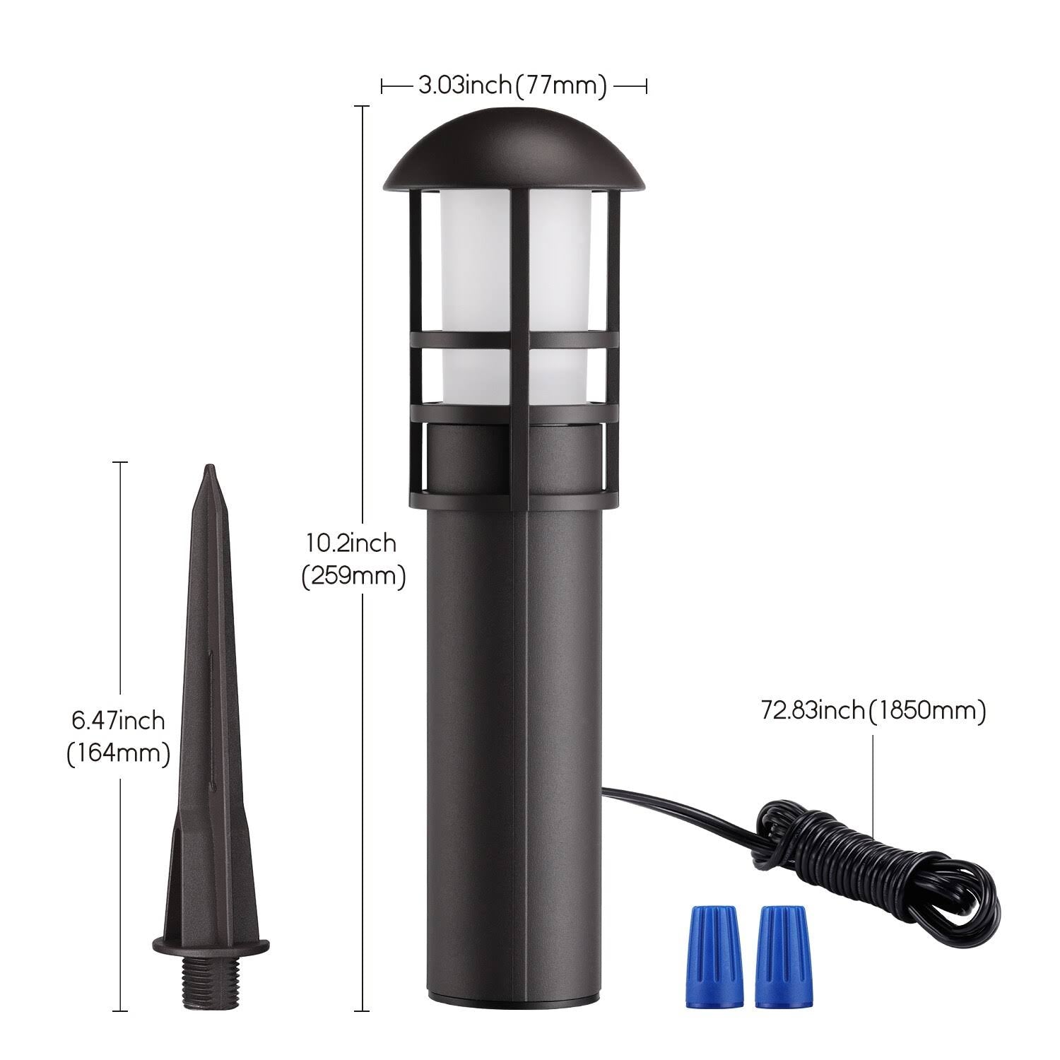 6 Pack 12V 5000K LED Landscape Light K64219