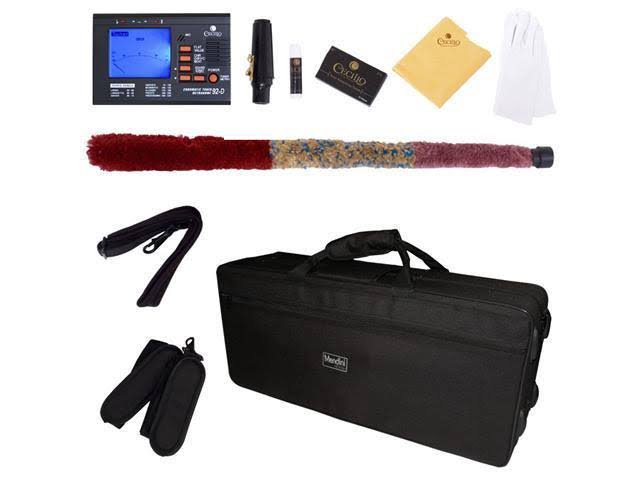 Black Nickel Plated B Flat Tenor Saxophone with Case and Mouthpiece K205760