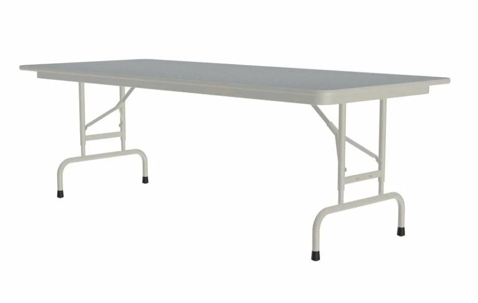 Yellow Adjustable Height Folding Table I1463