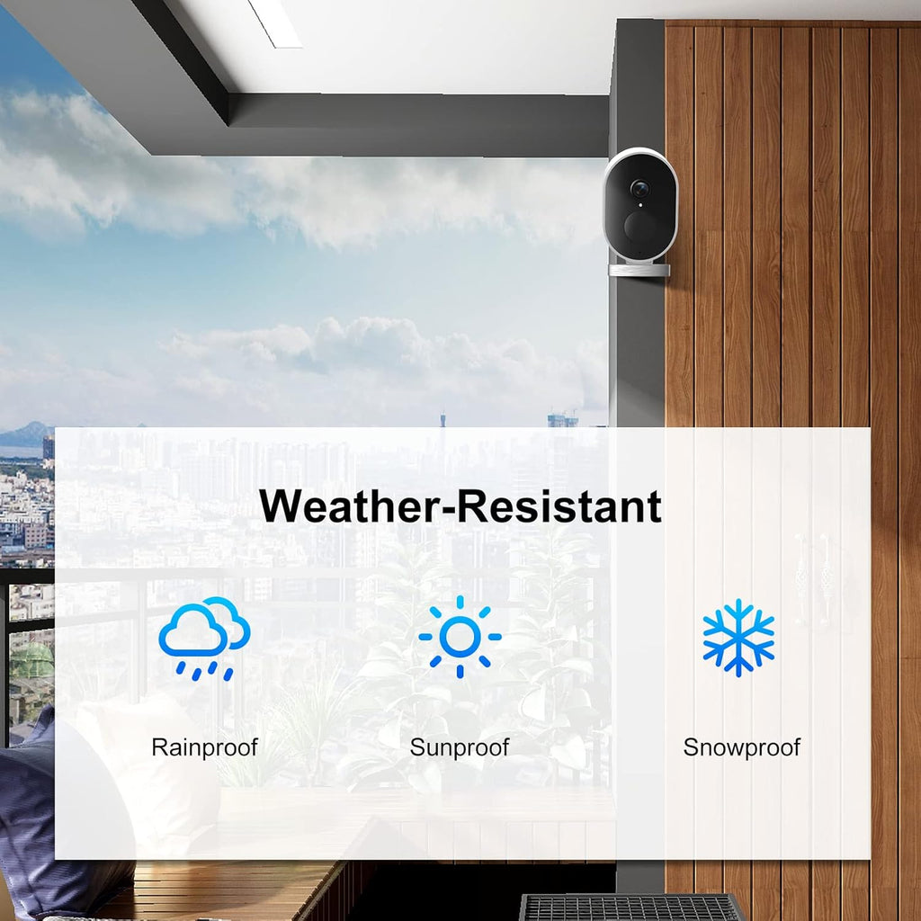 1080P HD Wireless Security Camera with PIR Detection Alarm V973