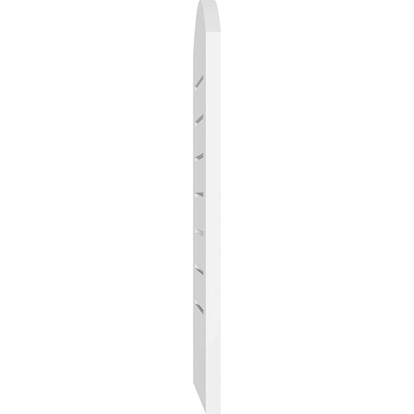 Arch Top Surface Mount PVC Gable Vent I1956