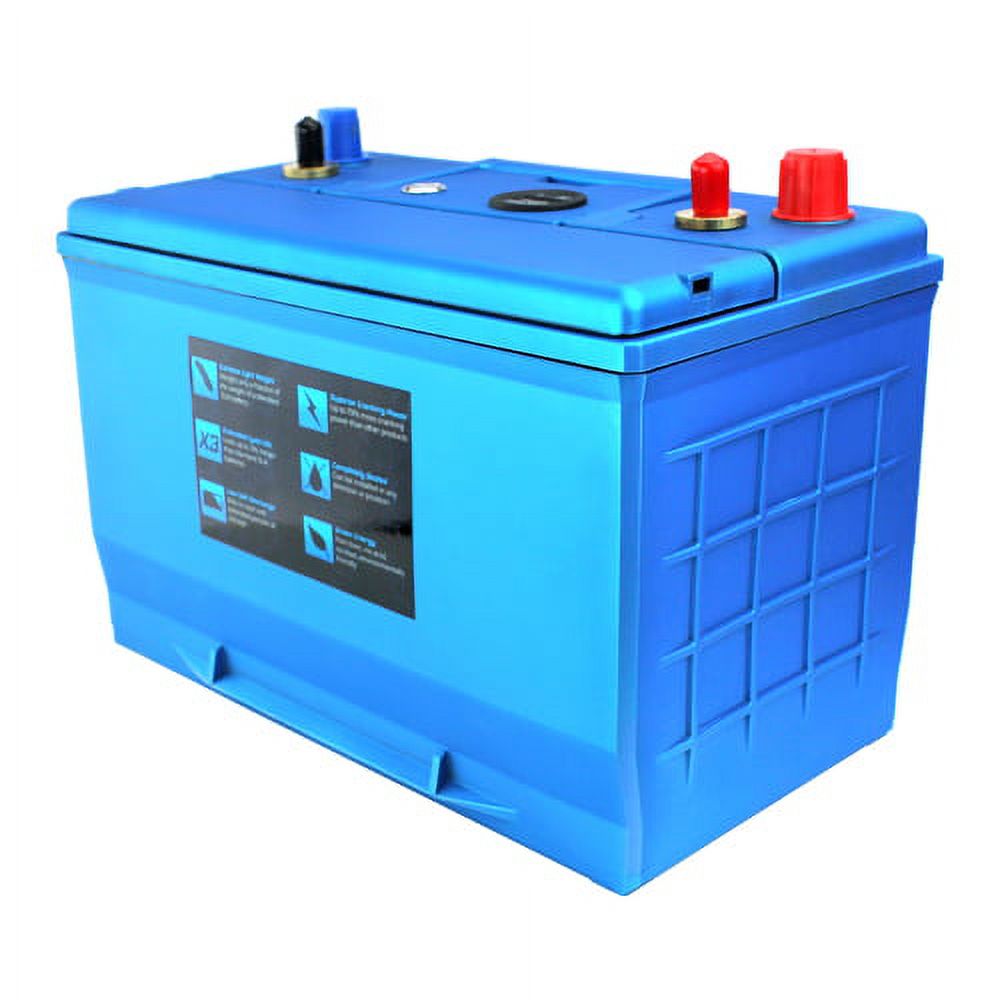 36V Lithium Deep Cycle Marine Battery Group 27 - 3 Pack Z788