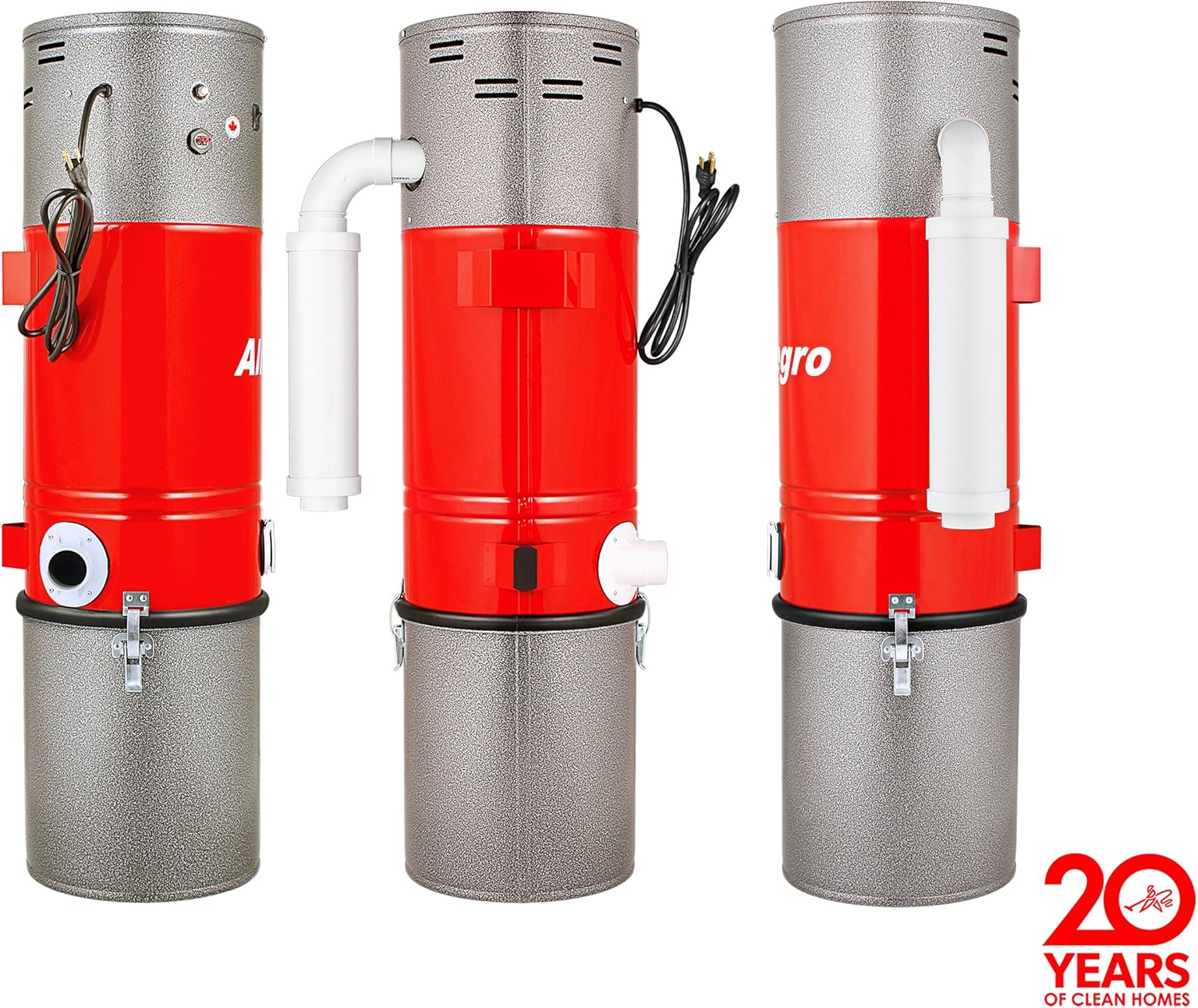 Central Vacuum Complete Air Package with 3 Inlet Kit Installation Kit P315