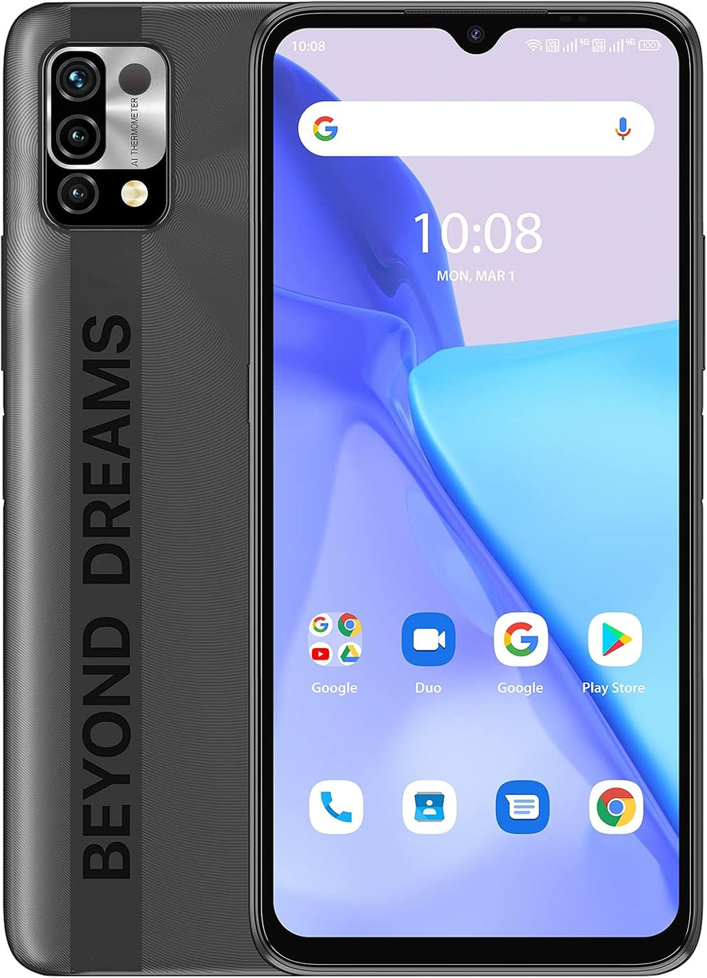 6150mAh Battery Unlocked Smartphone with 6.53" Full Screen Z894083