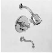 Satin Nickel Pressure Balanced Tub & Shower Trim Set Y7070
