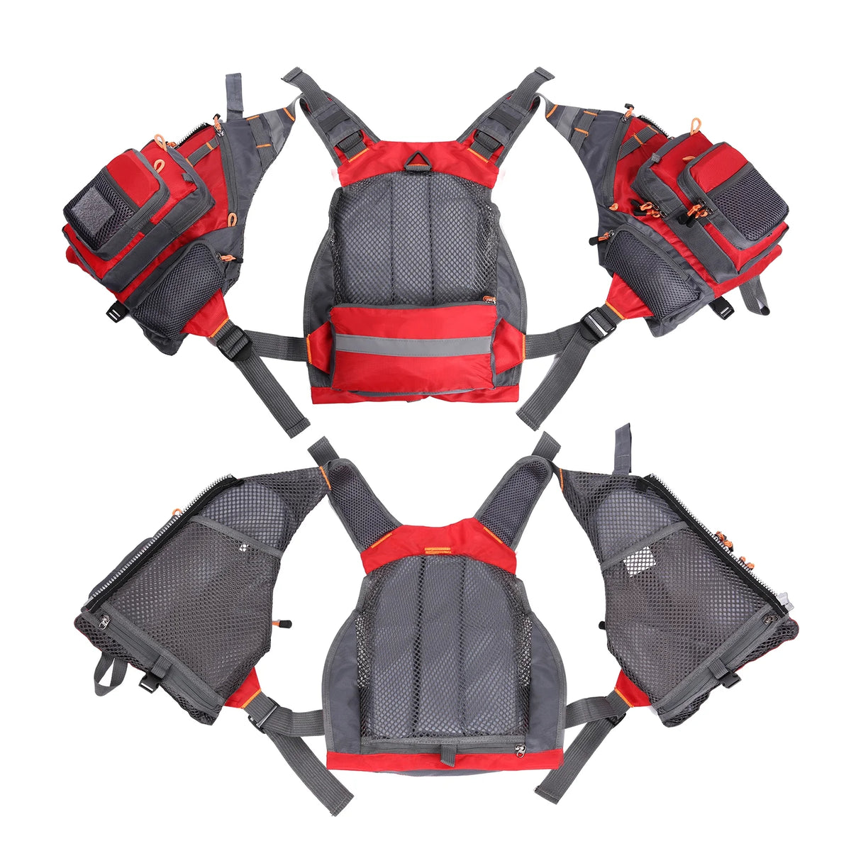 Breathable Padded Fishing Life Jacket Floatation Device T196