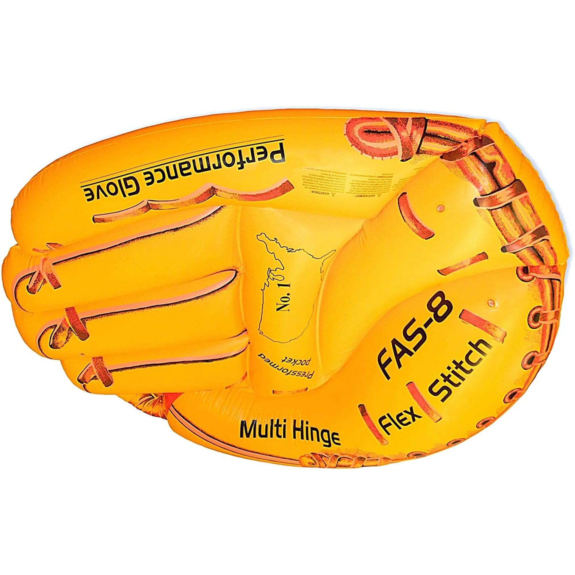 Baseball Glove Float Inflatable Raft C654756