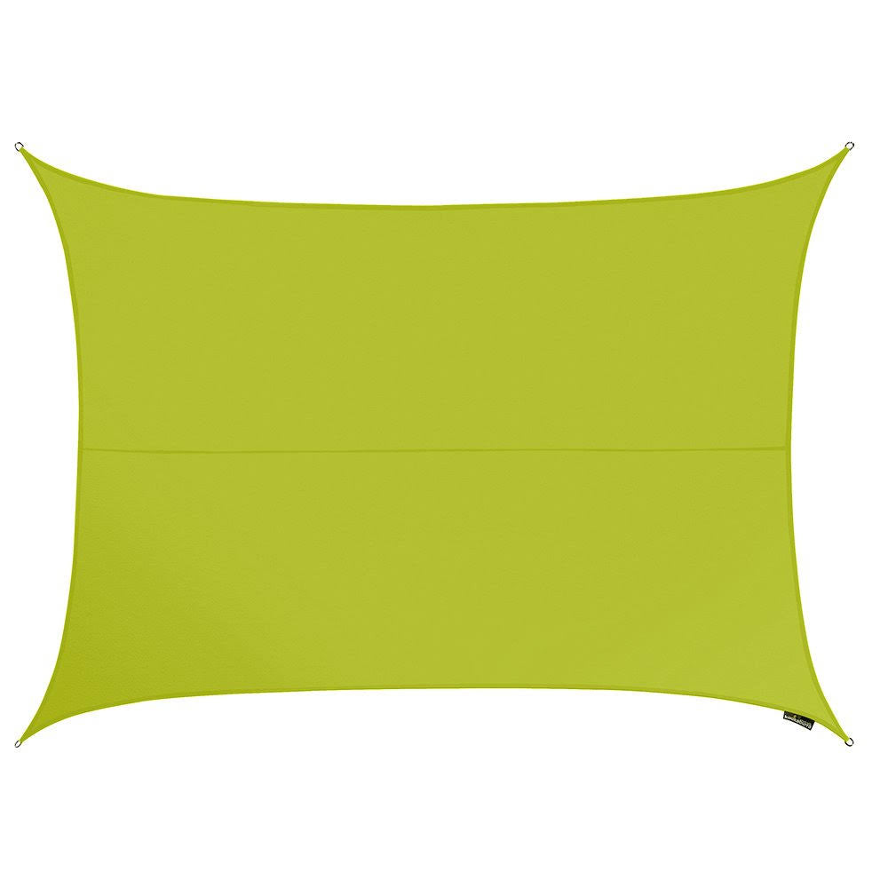 Lime Green Waterproof Woven Rectangle Sail Shade G218
