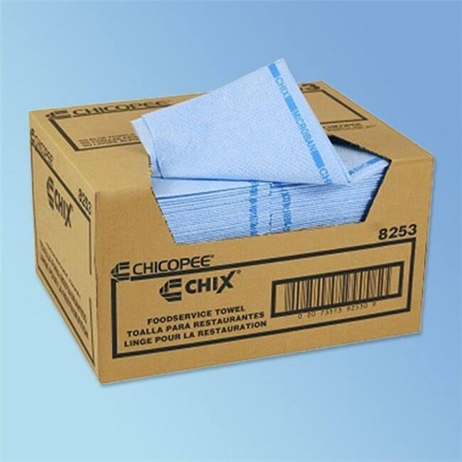 Blue 13 x 24 Food Service Towels 150/Carton A841703