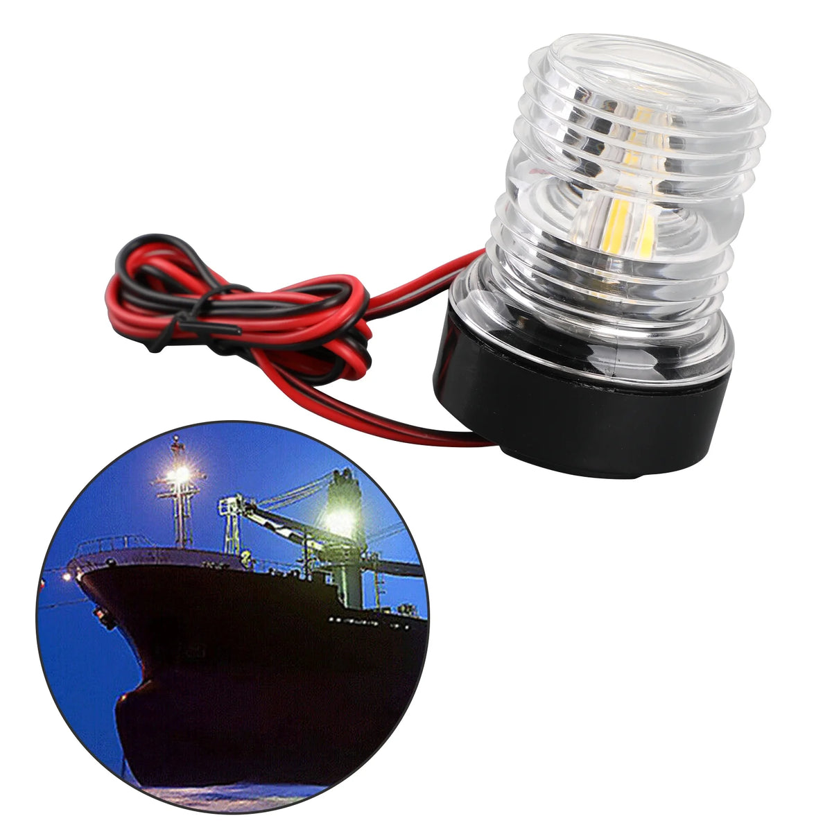 12V 360° Marine Boat Waterproof Navigation Stern LED Lights L535259