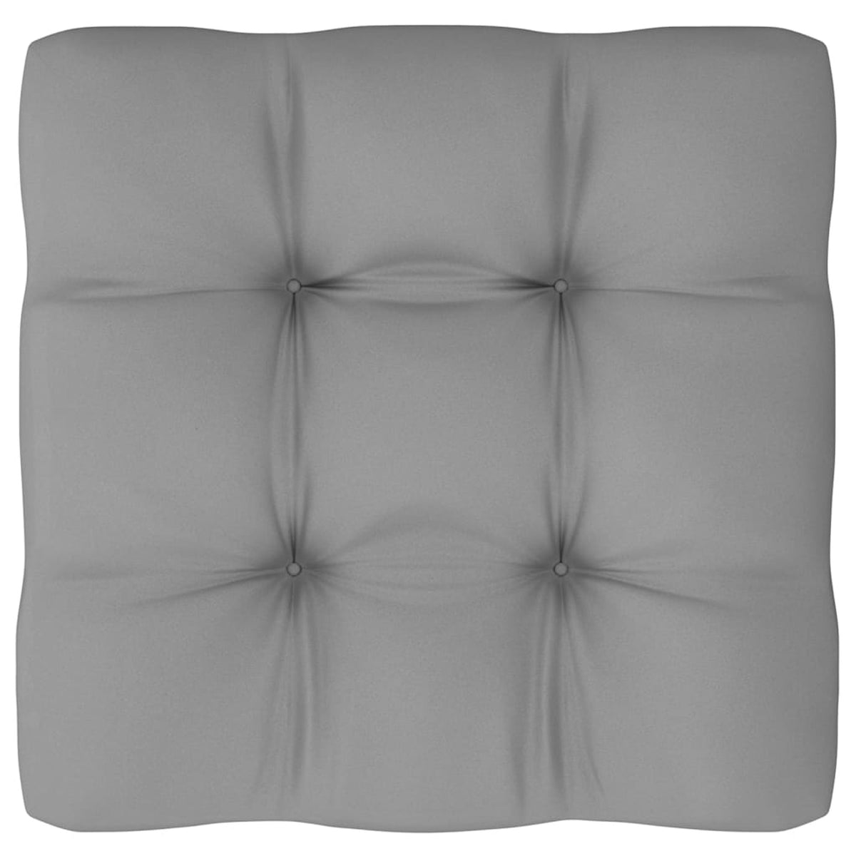 6 Piece Gray Cushioned Pinewood Outdoor Sectional Sofa Set B909