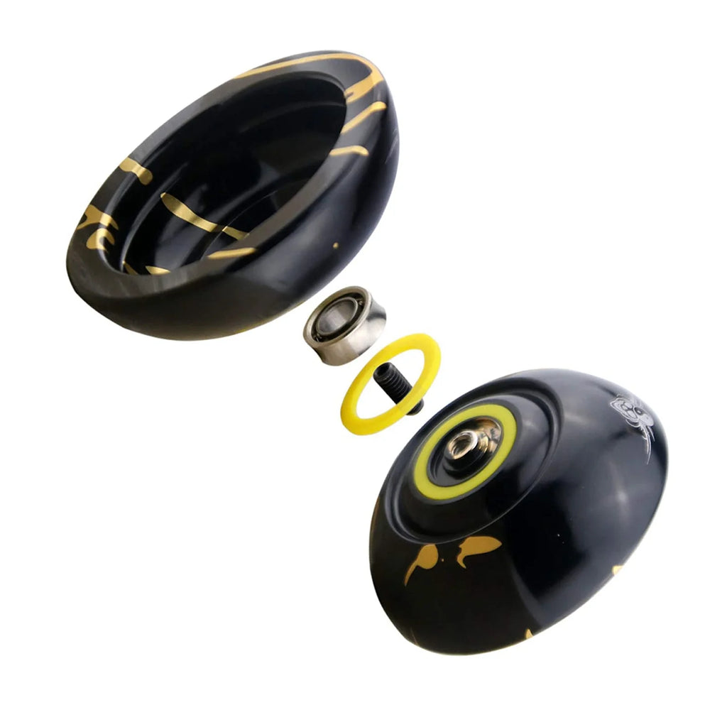 Aluminum Unresponsive Yoyo Ball with Bag, Glove and 10 Strings C95952