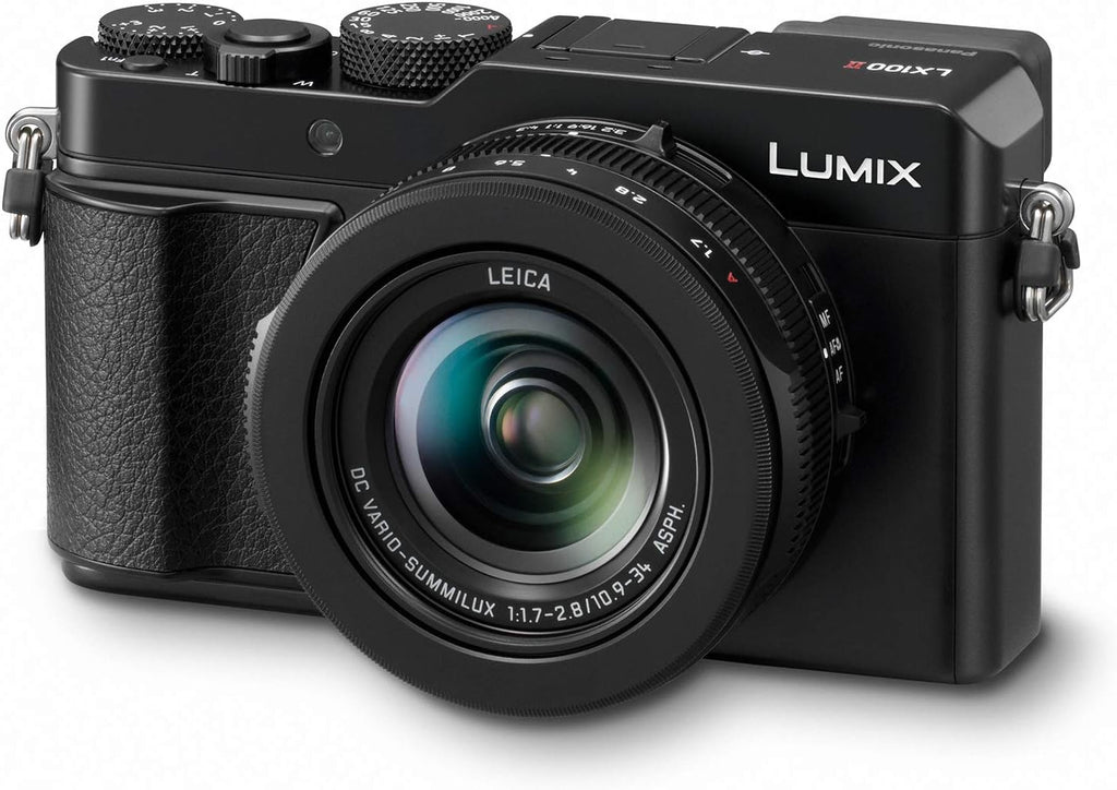 Black 21.7 MP Large Four Thirds Camera with 24-75mm Leica Lens I9928