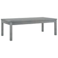 Gray Solid Acacia Wood Coffee Table K247877