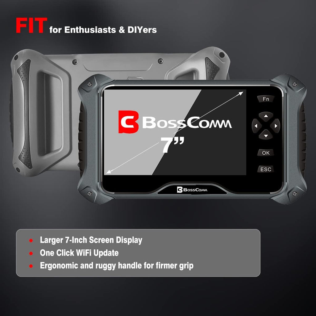 7Inch OBD2 Car Scanner Code Reader Diagnostic Tool F211596
