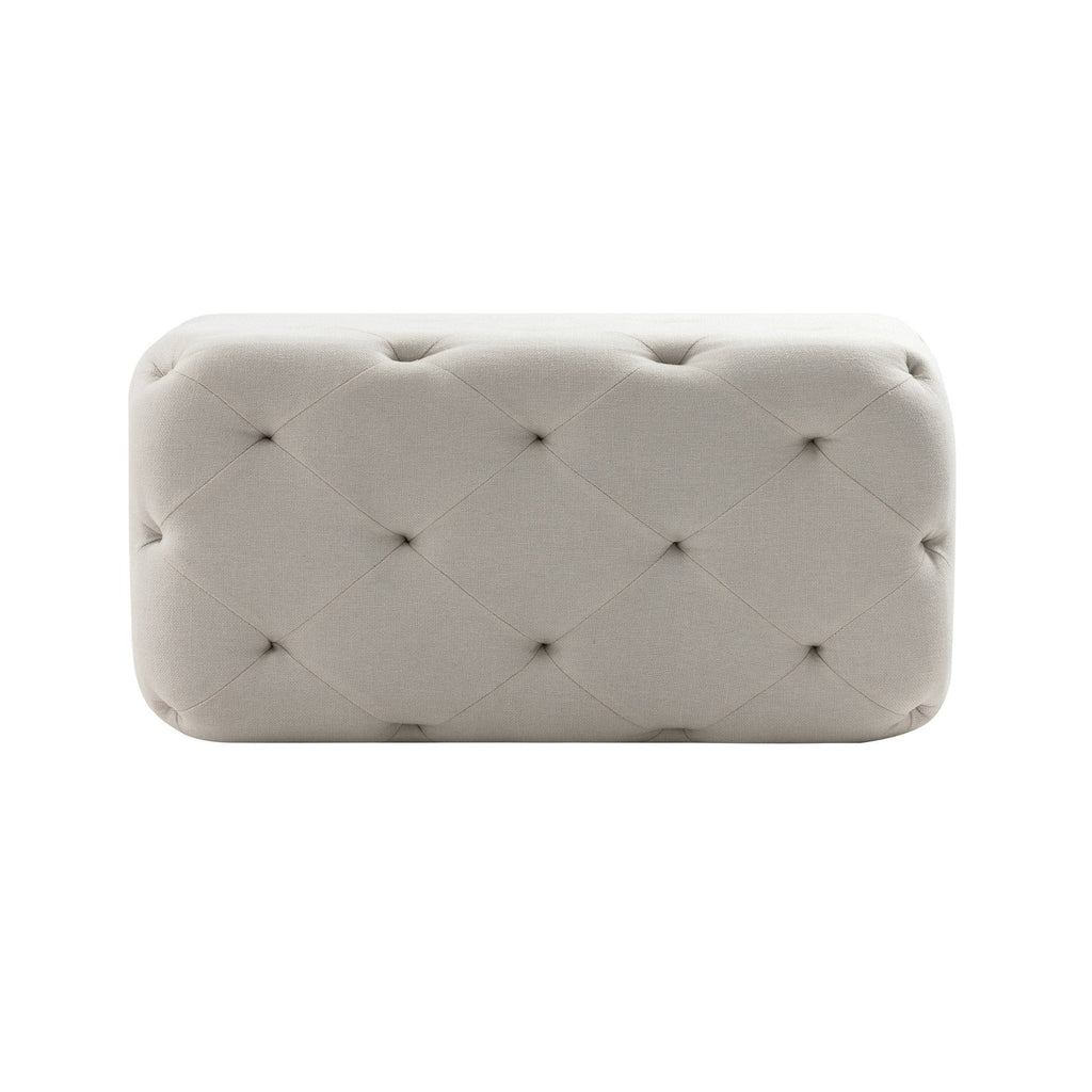 Pink Pintucked Ottoman E552263