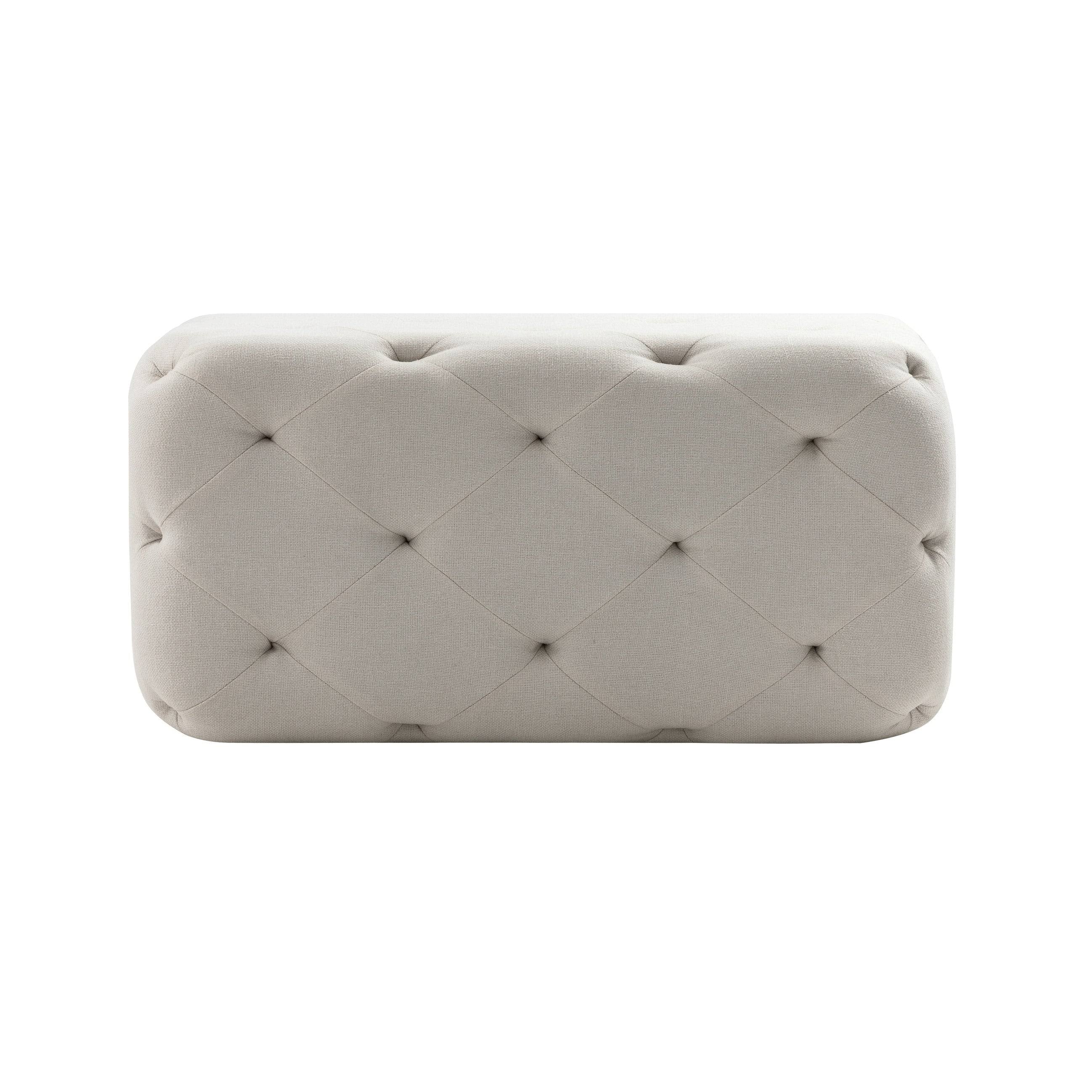 Pink Pintucked Ottoman E552263