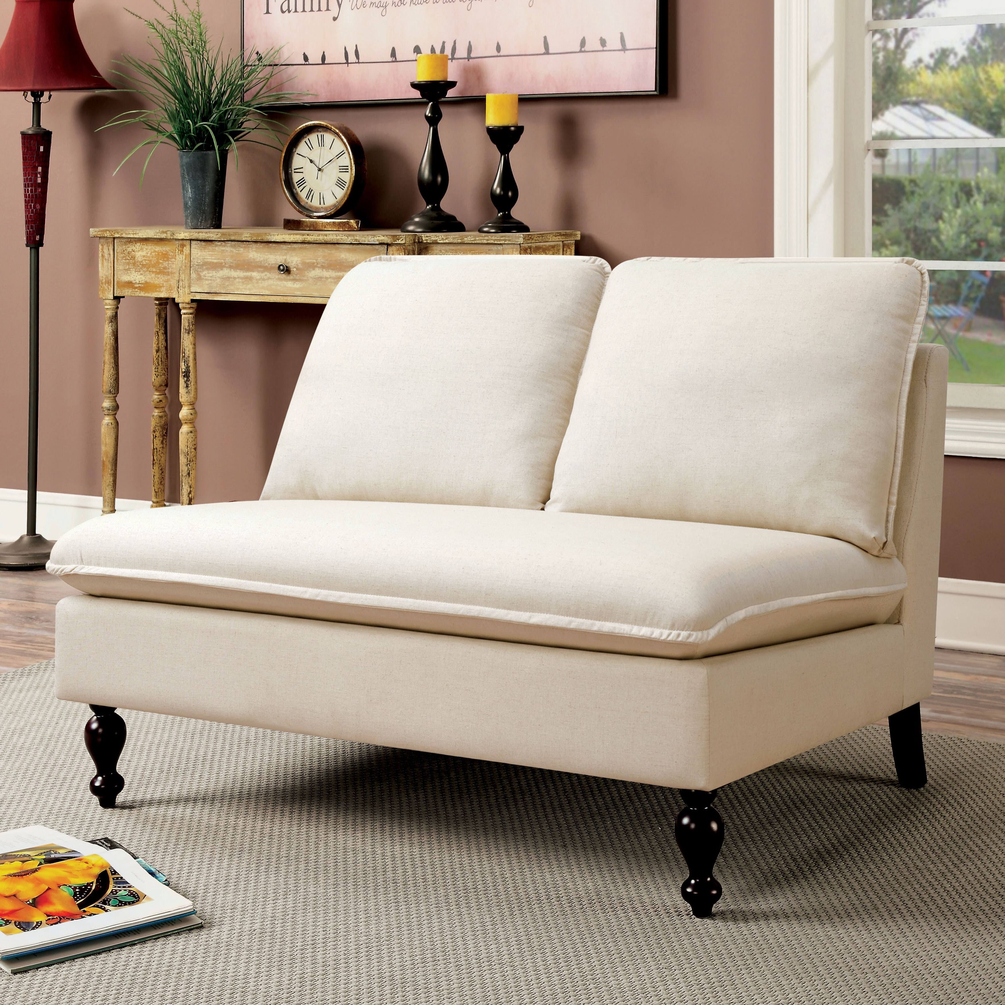 Split Back Loveseat Bench Z98175