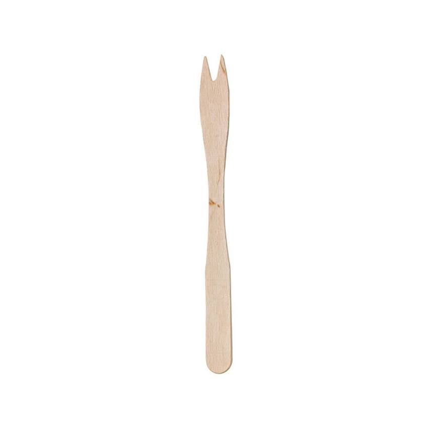 Mini Wooden Fork Pick, 5.5x22 Length (Case of 5000) T313