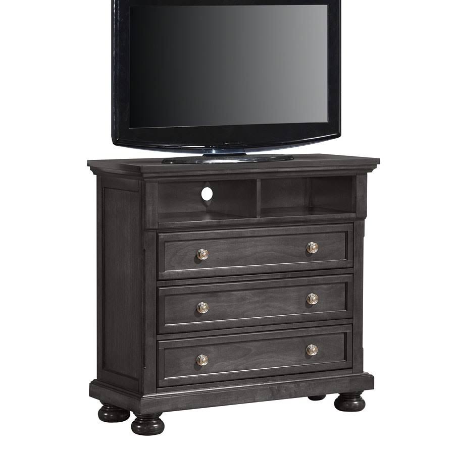44x22 Media Chest with Wood Veneer U491583