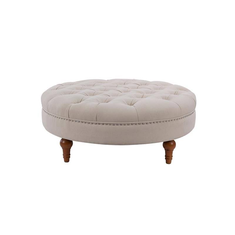Tufted Round Ottoman N85398
