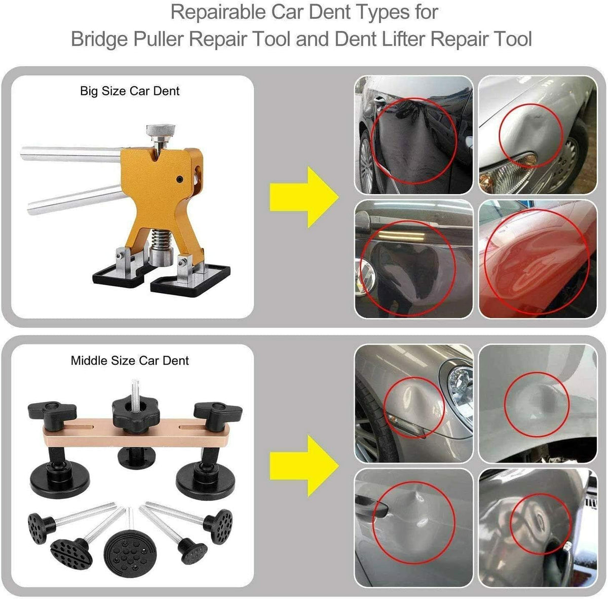 Paintless Dent Repair Kit Pack of 2 X672542
