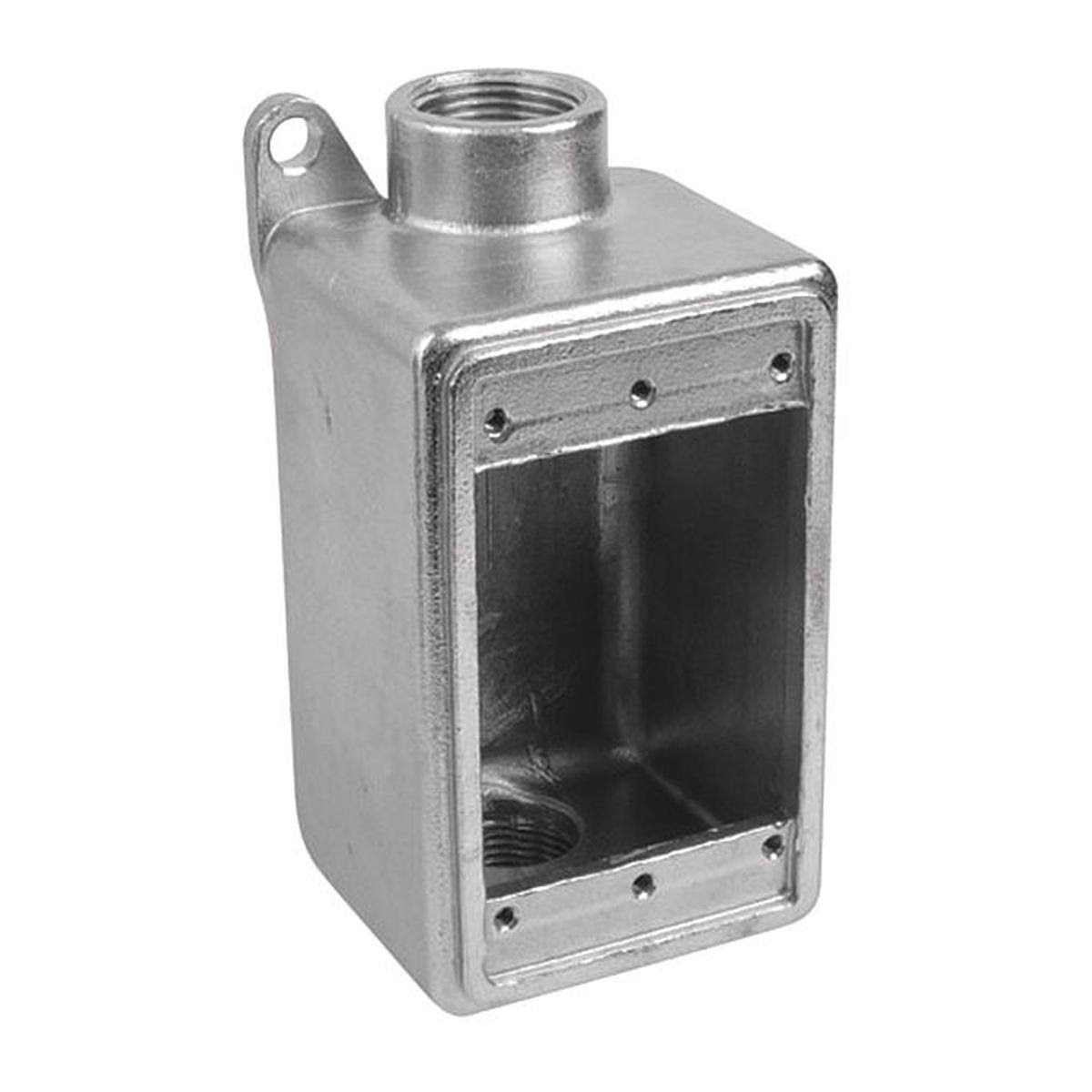Weatherproof Electrical Box, 1-Gang, Stainless Steel X22544
