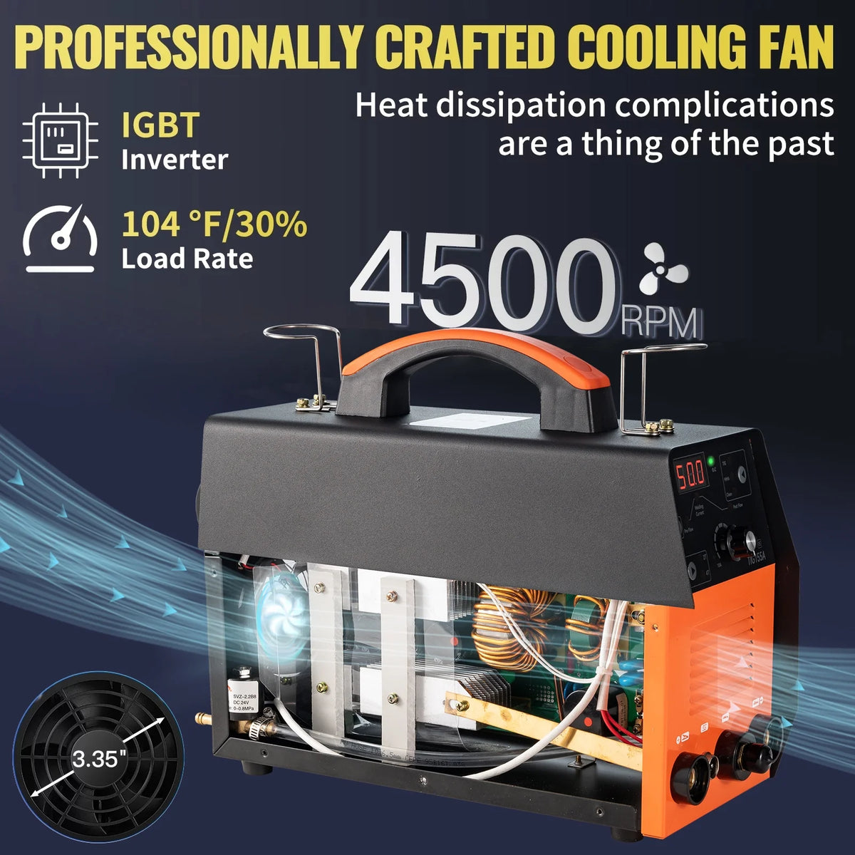 210Amp 3 in 1 TIG Welder 110/220V Dual Voltage HF TIG/Stick Welding Machine T3822