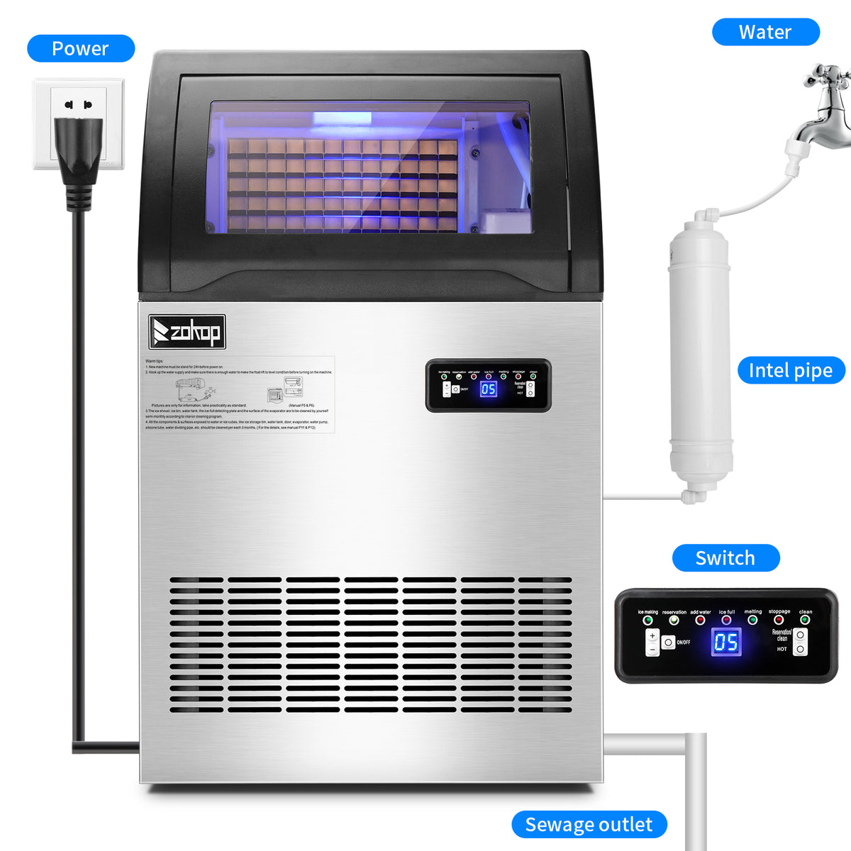 Commercial Ice Maker Machine G49247