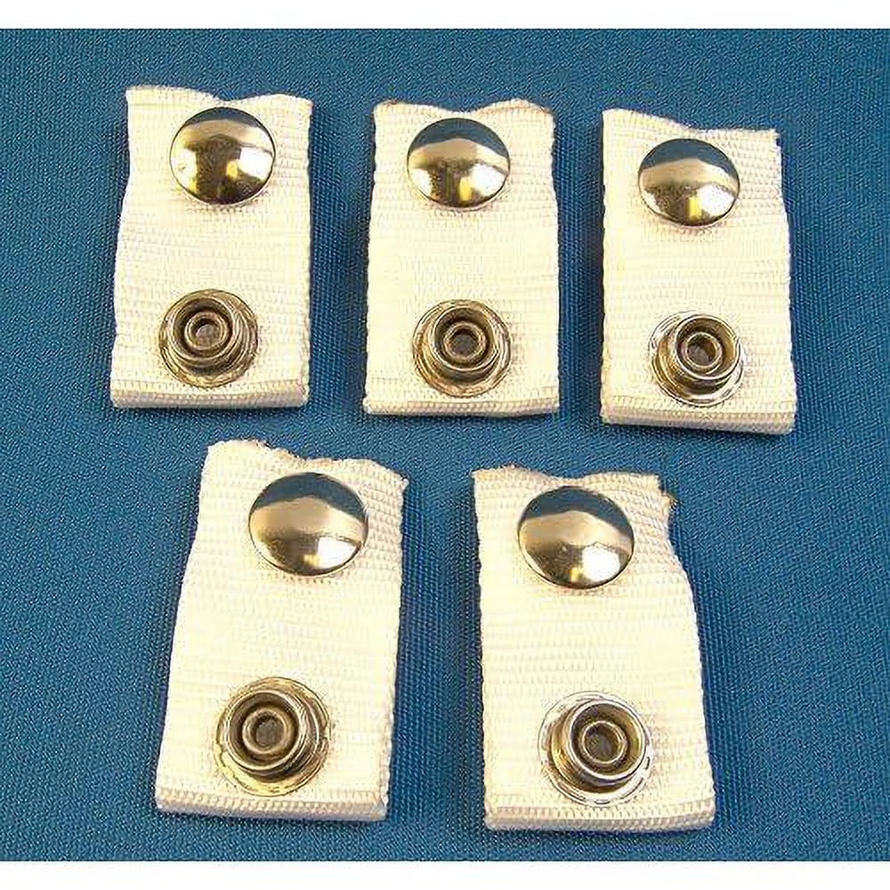 Extender Snaps for Boat Cover, White, 5 Piece Set O823847