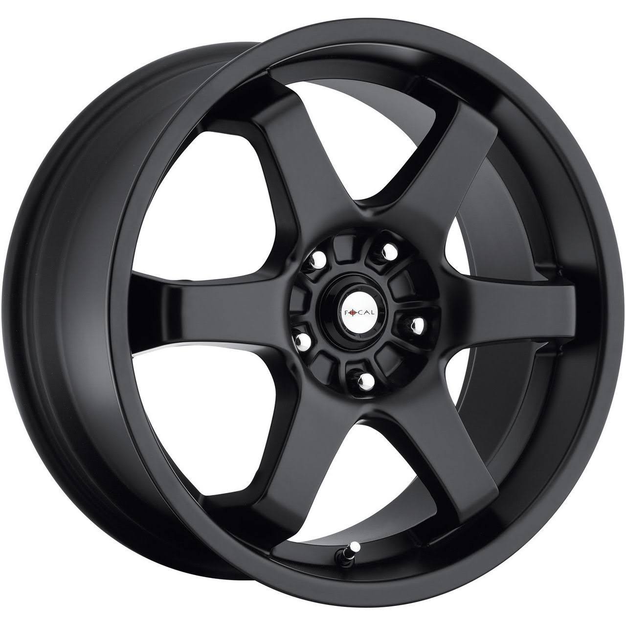 Satin Black 15x6.5 4x100 / 4x114.3 38mm Wheel V3844