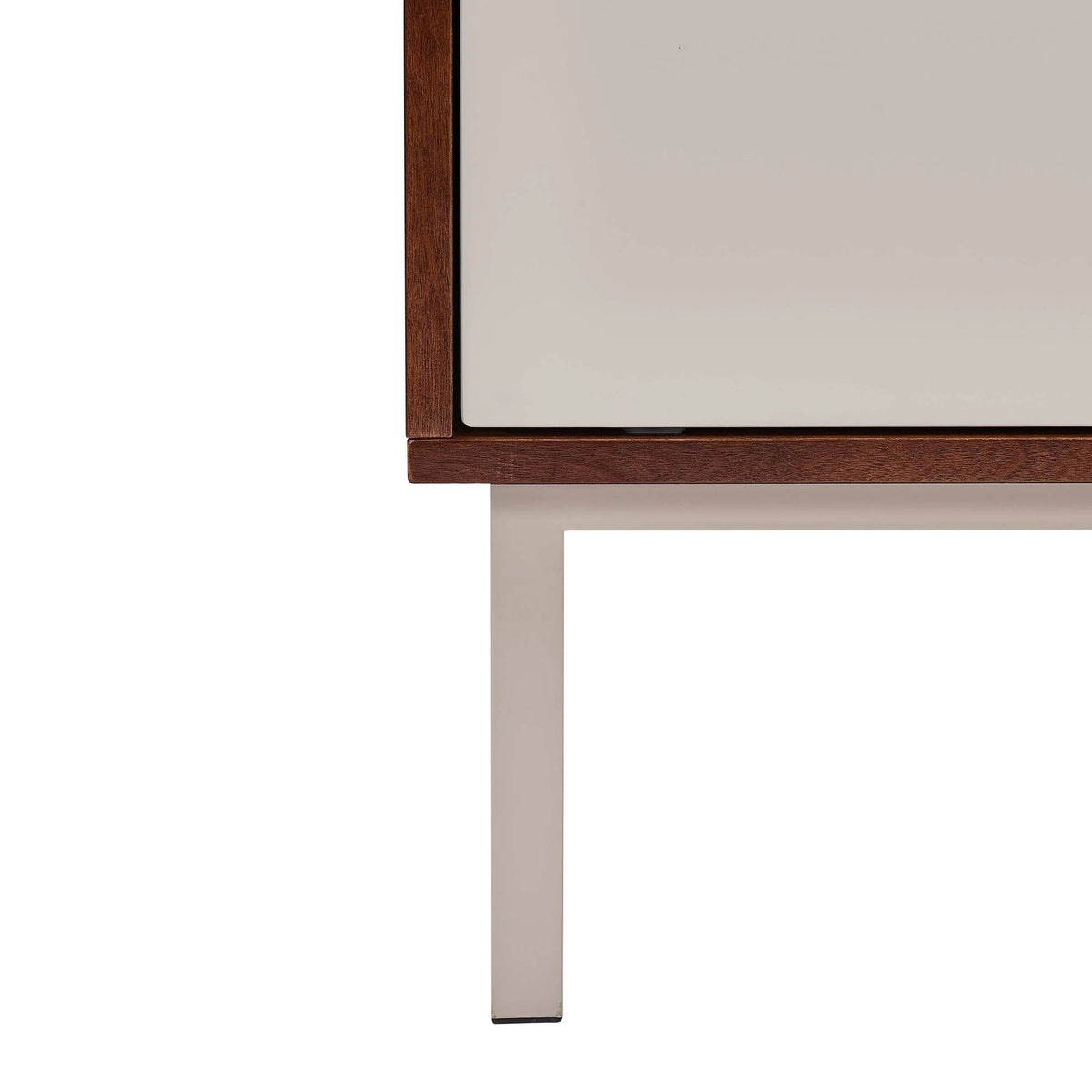 Two-Tone Sliding Door Cabinet V227