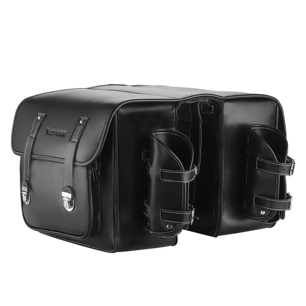 Retro Leather Rearseat Bag Bike Rear Bag X921041