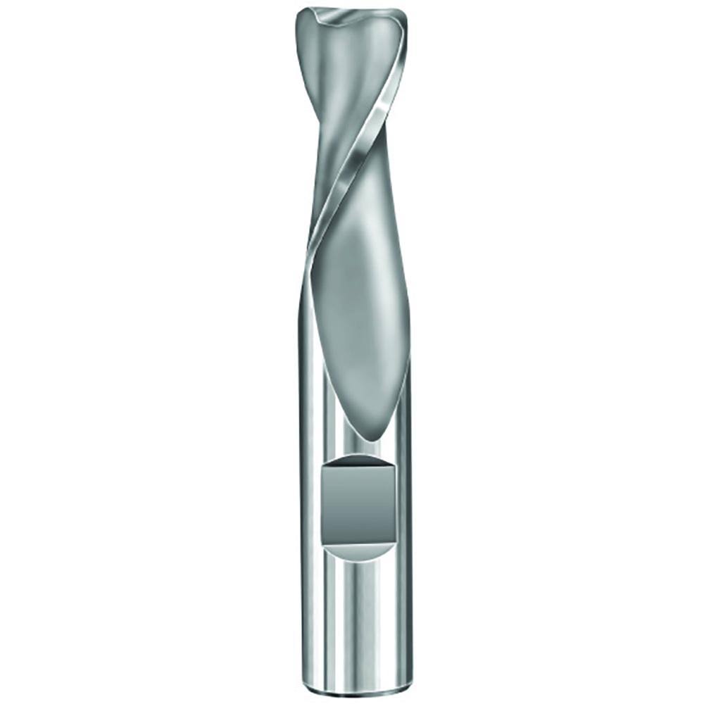 1 in Carbide End Mill 2 Flute 4 in Length S609