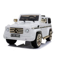 White Electric Ride on Toy Car M44694