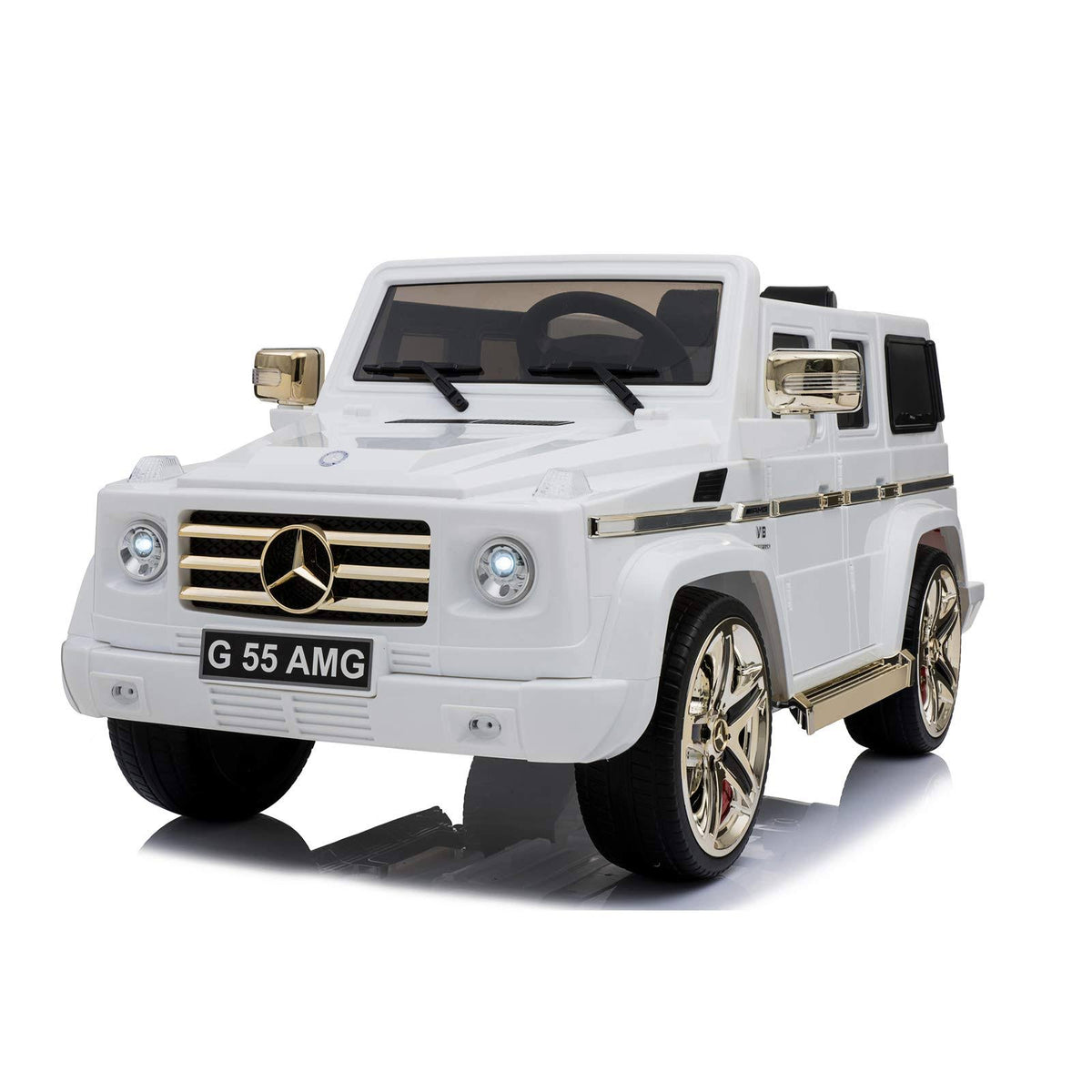 White Electric Ride on Toy Car M44694