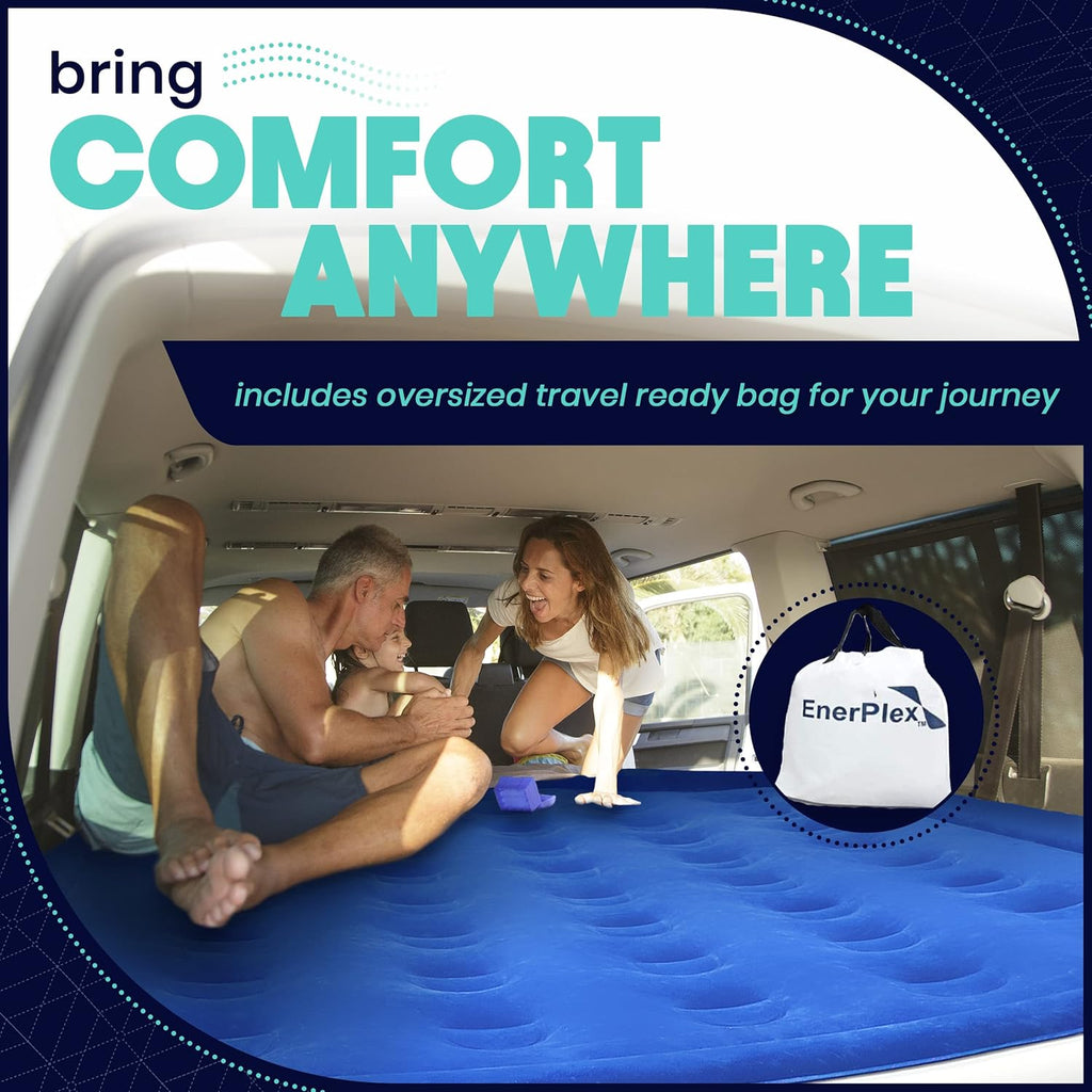 Queen Air Mattress with Built-in Dual Pump H14590