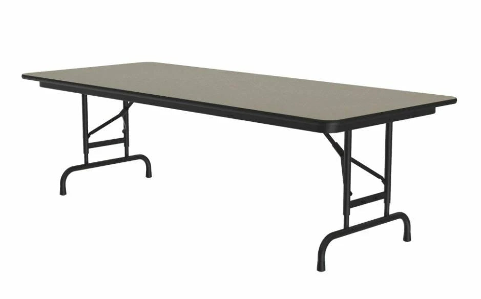 Yellow Adjustable Height Folding Table I1463