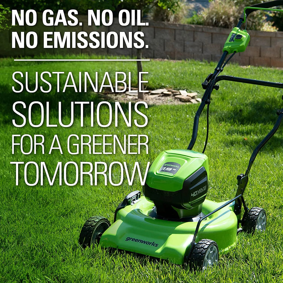 40V 19" Cordless Walk-Behind Mower with 4.0Ah Battery & Charger K326083
