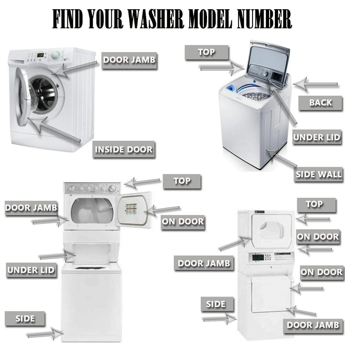 Latch for Whirlpool Washer U9084