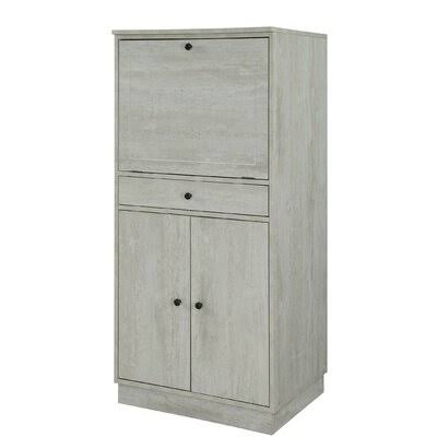 Antique White Bar Cabinet X179