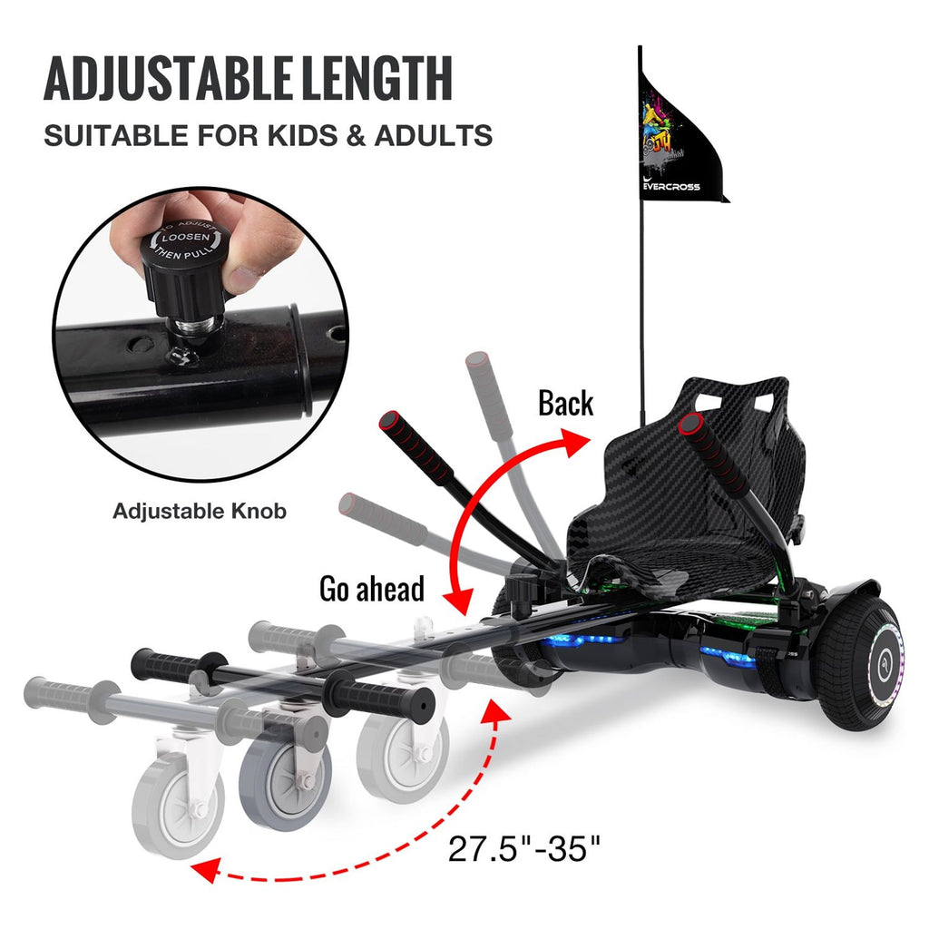 6.5'' Self Balancing Scooter with Seat Attachment U68158