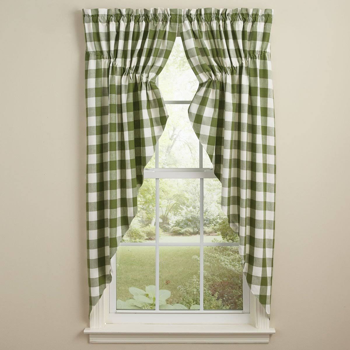 Check Prairie Gathered Swags J93211