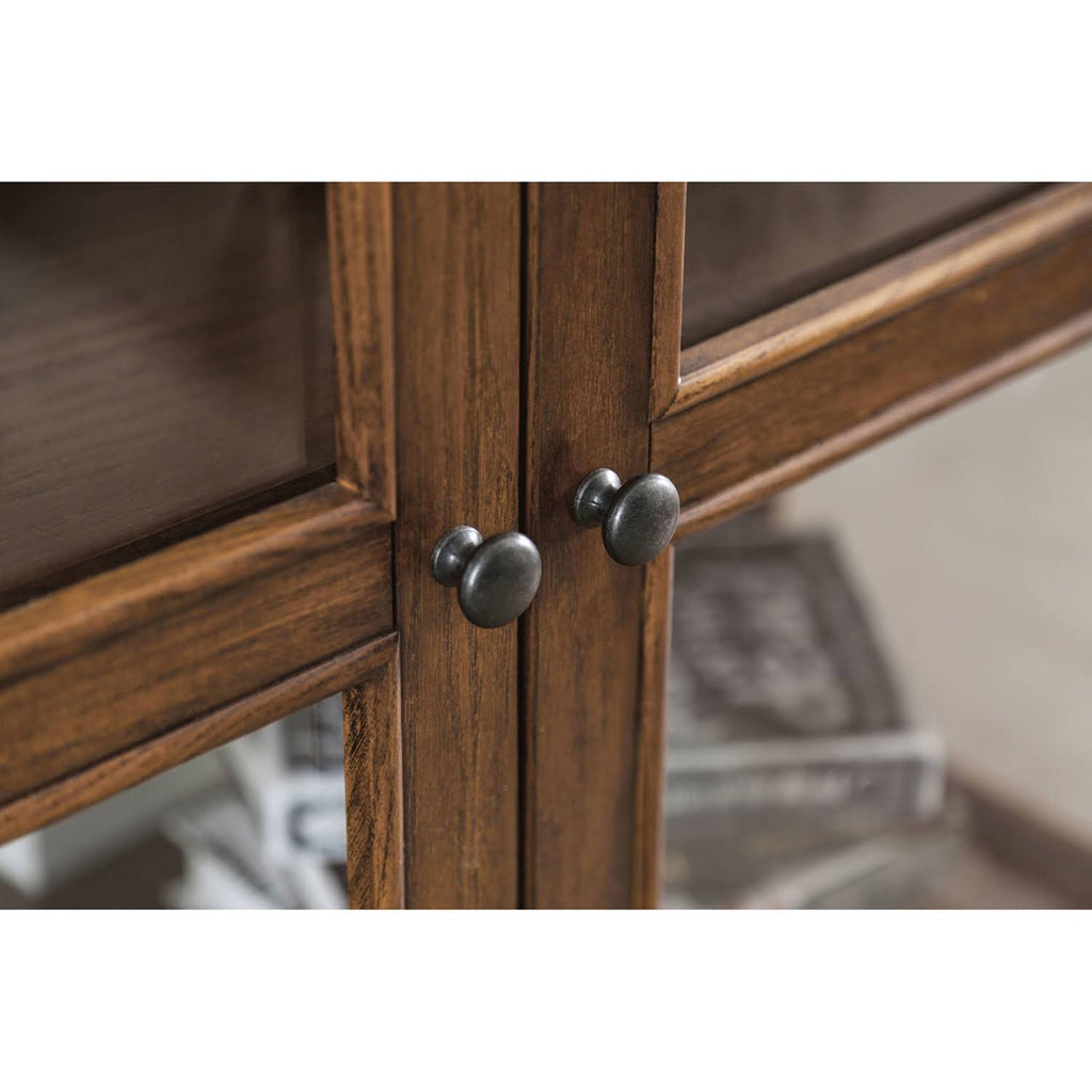 Oak Curio Cabinet Q878376