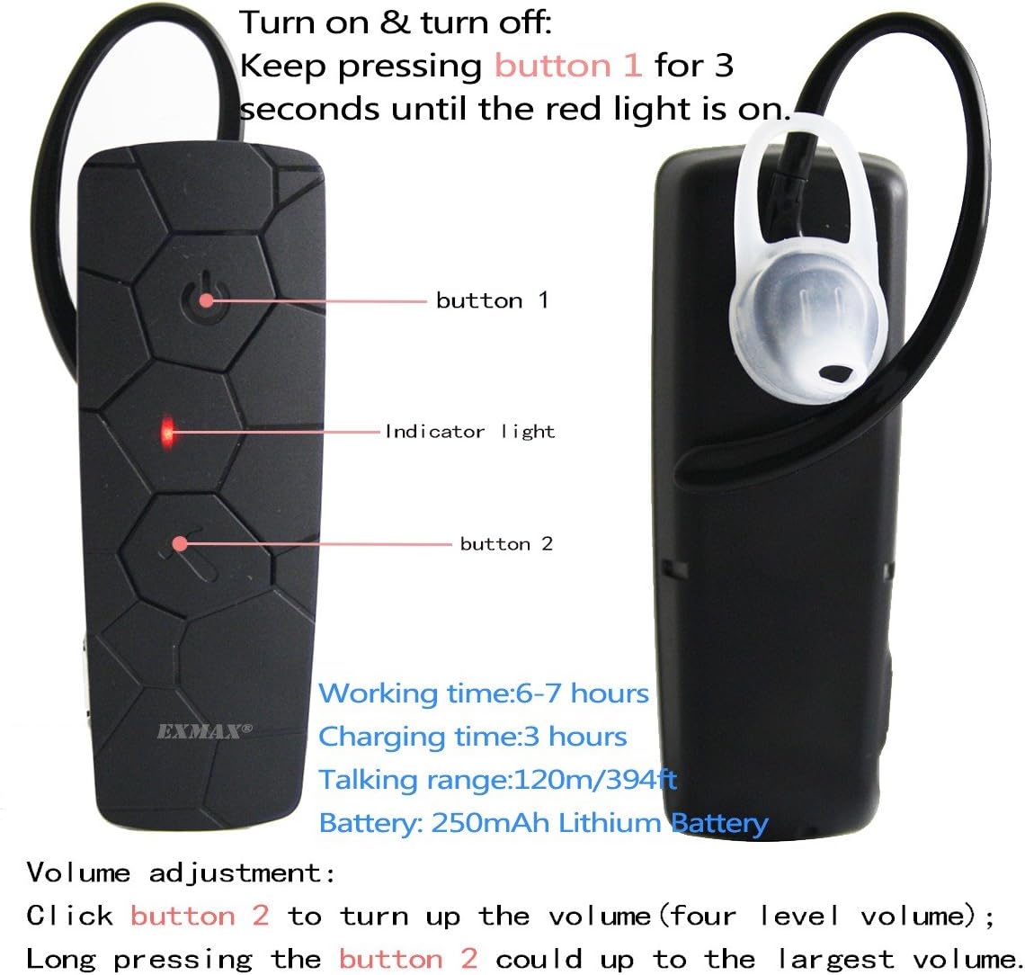 Wireless Tour Guide Monitor System (2 Transmitters 36 Receivers & Charge Case) D533