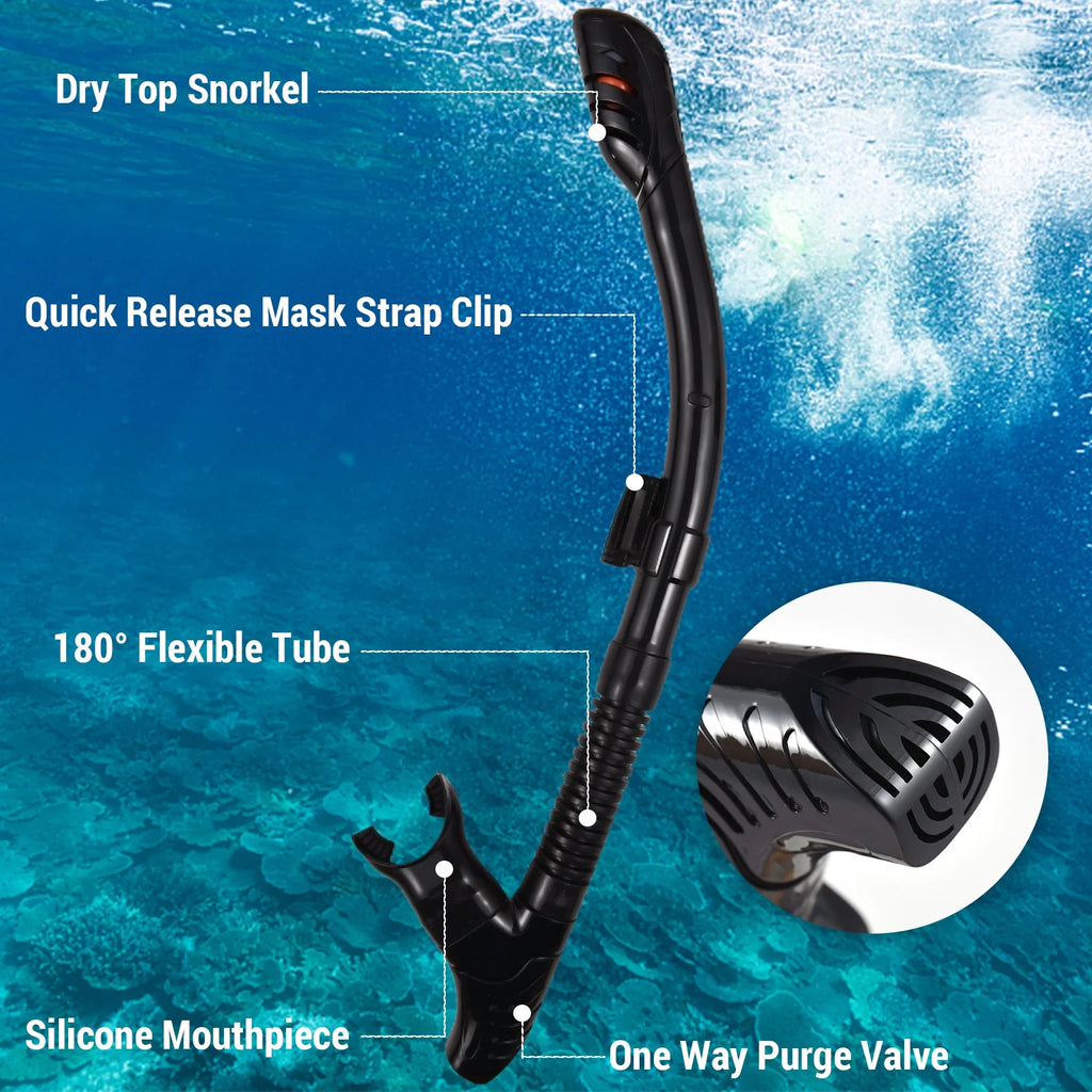Dry Top Snorkel Set I769426