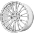 18x8 38mm 5x112 Brushed Silver Impact W10061